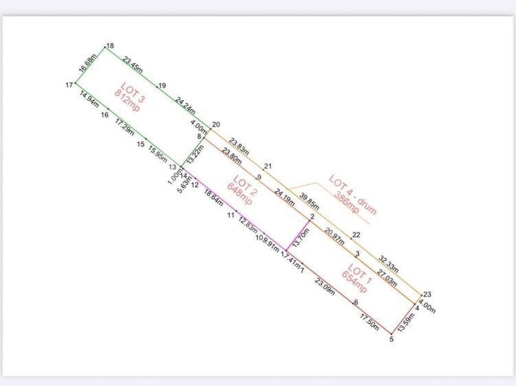 Teren Construcții intravilan de 648 mp, în Viișoara