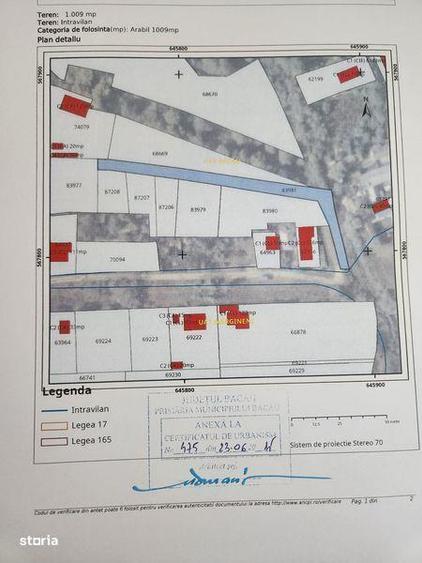 Teren de 1055 mp, în Central