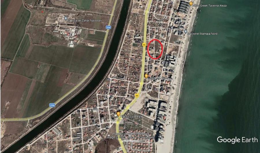 Teren Construcții intravilan de 1200 mp, în Nord