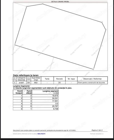 Teren intravilan | parcele Giroc - 1