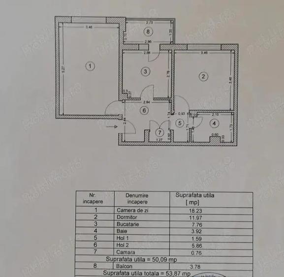 Apartament 2 camere - 2