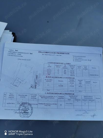 Teren vanzare intravilan Tatara?i 1516mp - 8
