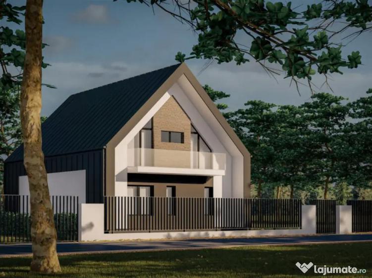 Casa P+M la ro?u de vanzare in Catalina zona lini? - 1