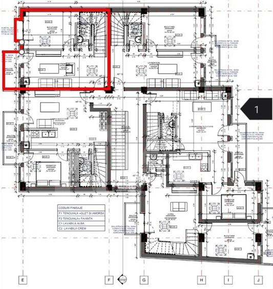 Apartament de 3 camere pe doua niveluri, predare la cheie – Cartier Turnisor - 11
