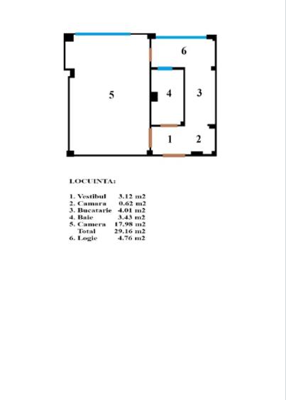 Bucur Obor Metrou,Parc ,Bloc 1982 ETAJUL 5/10,Decomandat - 1