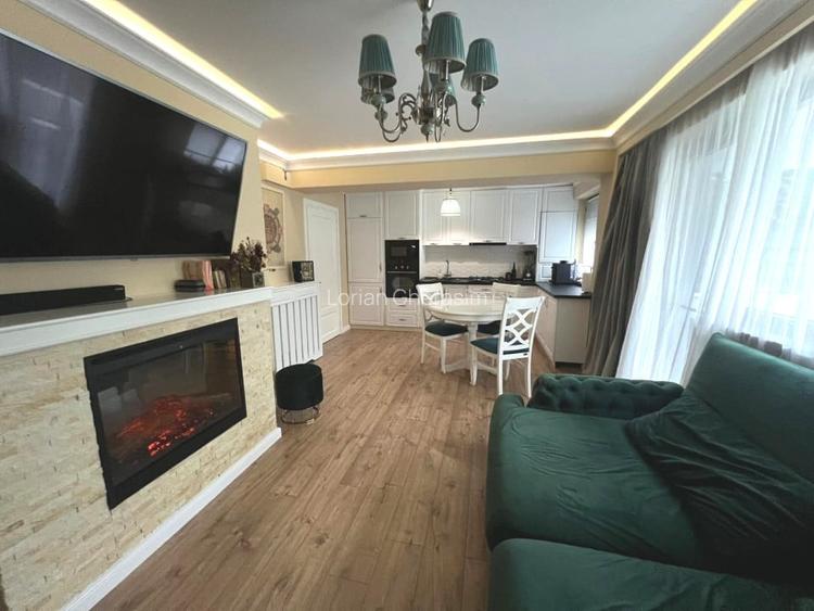 Apartament cu 2 camere + gradina *Mobilat si utilat* in zona rezidentiala Bucium