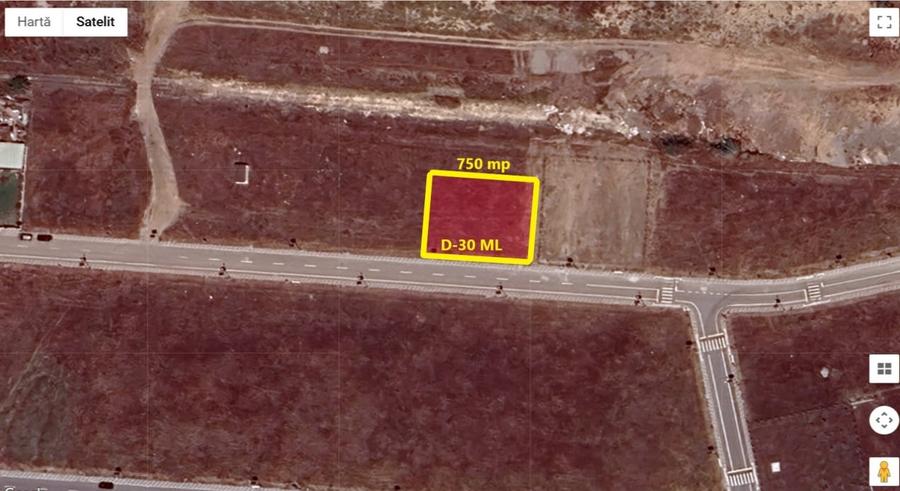 Teren Techirghiol 750 mp ,cartier nou cu străzi asfaltate - 6