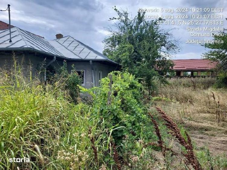 Cota de 1/2 din casa si teren com. Dridu, Jud. Ialomita - 2