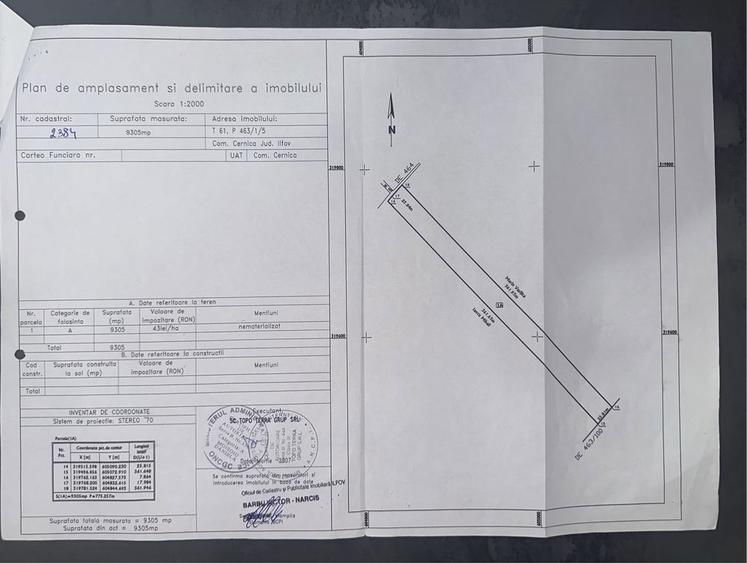 Teren intravilan de vanzare comuna Cernica - 2