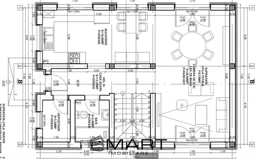 Duplex 117mp teren 300 Sura Mica - 9