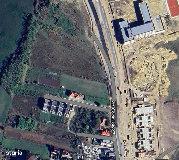 Oportunitate | Teren intravilan cu PUZ | zona HUB Borhanci - 1