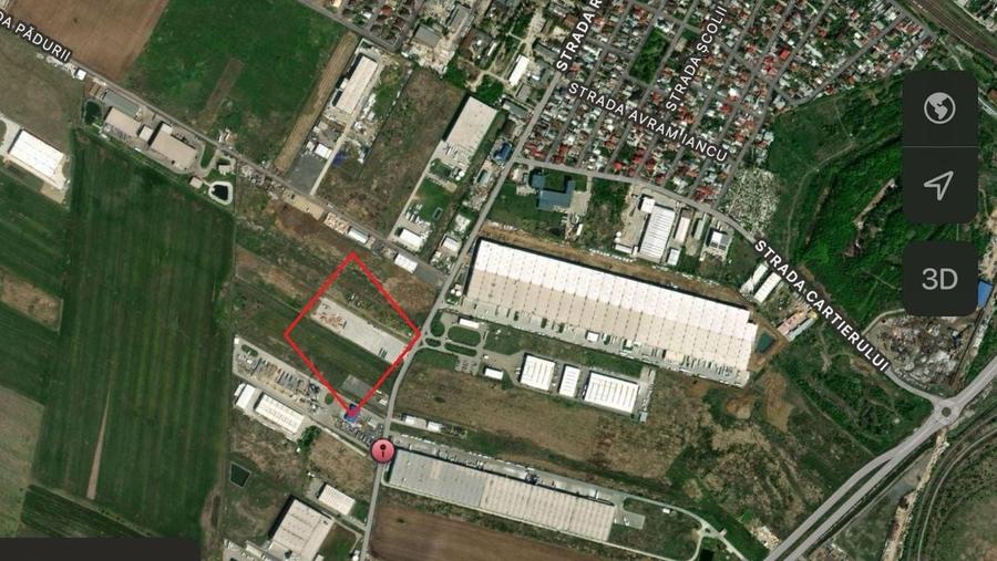 De vanzare teren industrial – Ideal pentru dezvoltare hale Chitila - 5