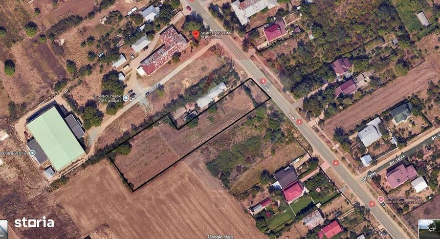 Teren extravilan de vanzare in Frumusani, acces direct DN4 - 3