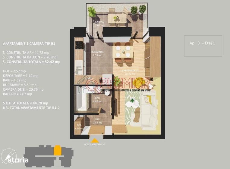 Garsoniera Premium - Sos Panduri - Cotroceni - 5