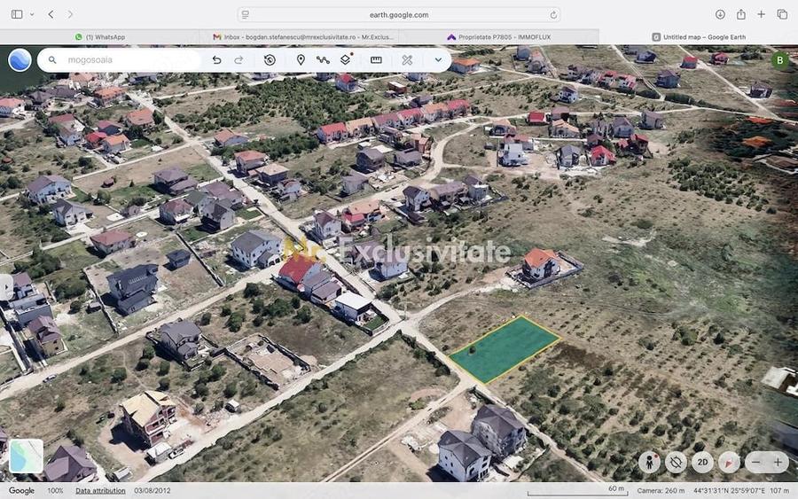 Teren in suprafata de 854 mp utili, cu deschidere pe strada Eugen Barbu 21 - 2