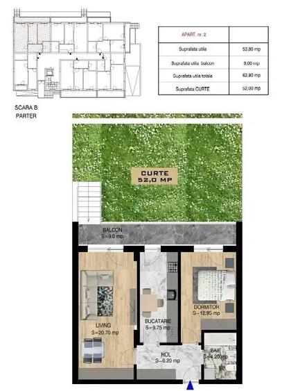 Apartament cu 2 camere decomandat în Theodor Pallady — fotografia 3