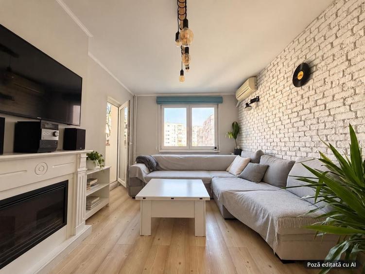 Apartament cu 4 camere semidecomandat, mobilat în Crângași