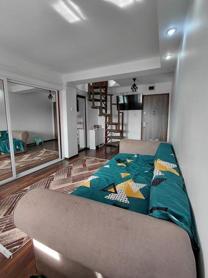 Apartament cu 2 camere nedecomandat, mobilat în Micro 14