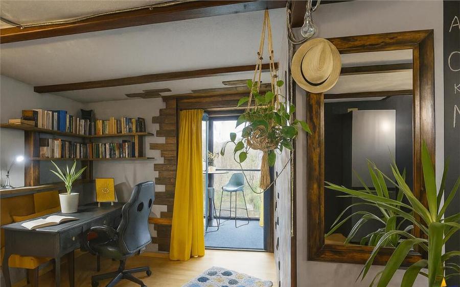 FILM3D!Cabana cu autenticitate, mobilata,utilata,teren700mp, - 5