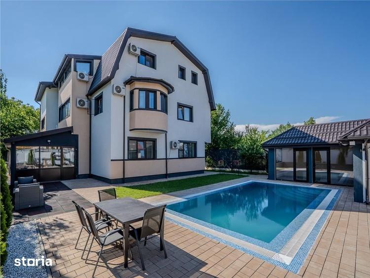 PIPERA - EROU IANCU NICOLAE,VILA ,9 CAMERE,504 MP,TEREN 800 MP,PISCINA - 20