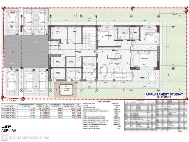 Apartament 4 camere Faleza Nord  129 mp | bloc boutique | terasa 29 mp - 2