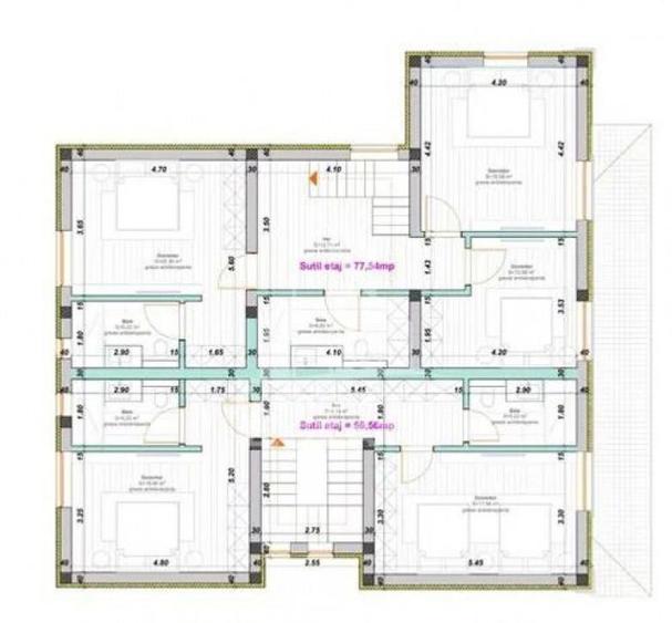 DUPLEX DE VANZARE cu suprafata foarte generoasa in Giarma... - 5