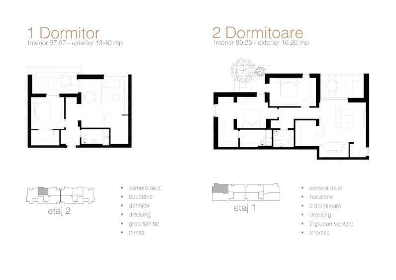 5 Apartamente noi cu 2 camere in proiectul www.cchomes.ro Iancu Nicolae/Pipera - 5