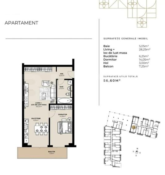 OPORTUNITATE ! Apartamente 2 camere, la cel mai mic pret din Cluj Napoca! - 5