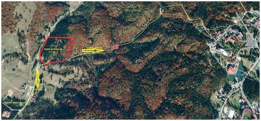 Teren intravilan Poiana Brasov  Poiana Cristianului - 2
