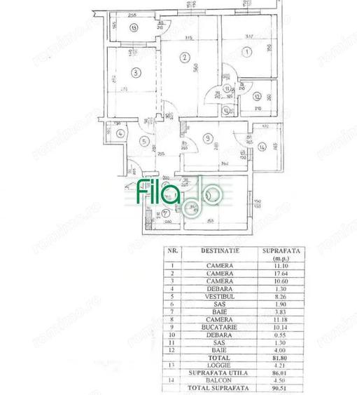 Apartament 4 camere transformate in 3, Basarabia - 1