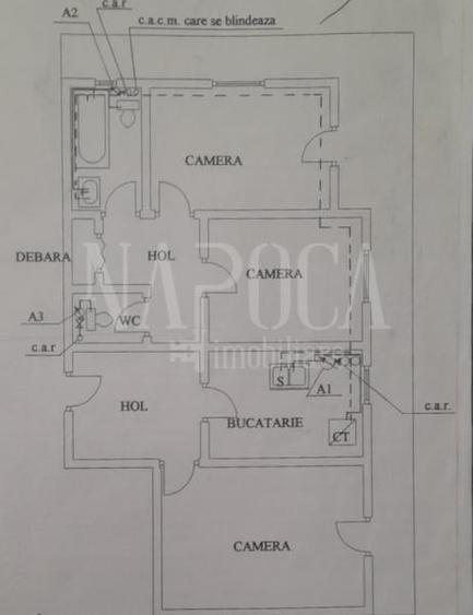 Apartament 3 camere de vanzare in Marasti, Cluj Napoca - 7