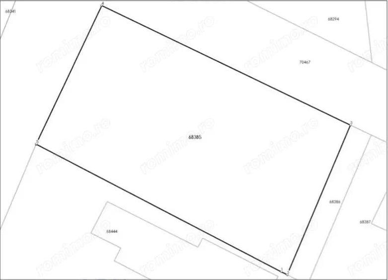 Teren de 559 mp cu deschidere la 2 strazi Branesti, Ilfov