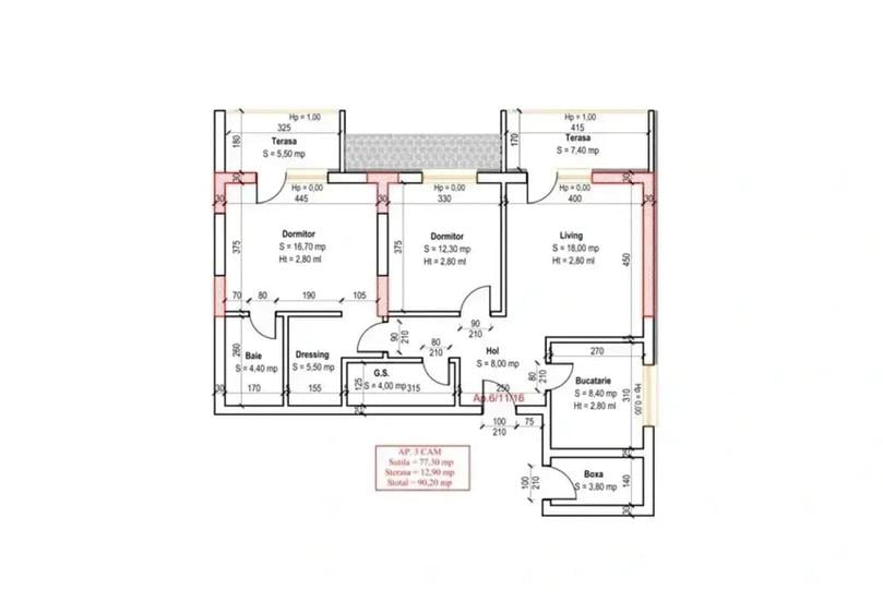 Apartament 3 camere decomandat Pallady/Metrou Teclu - 7