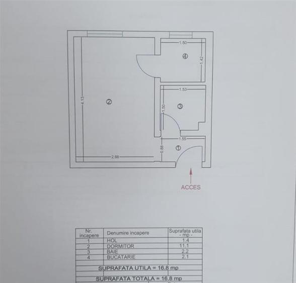 Garsoniera de vanzare zona 23 August Tulcea - 8