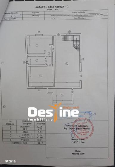 COMISION 0%, CASA P+M+POD , MIROSLAVA - CENTRU - 5