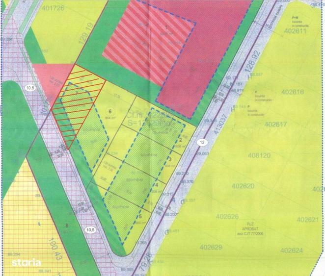 Parcela teren Mosnita - Zona Kaufland - 1