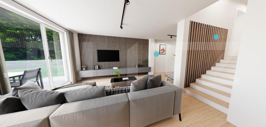 Pachet complet! Apartament spatios 68mp, cu 3 camere, dressing, garaj si gradina - 2