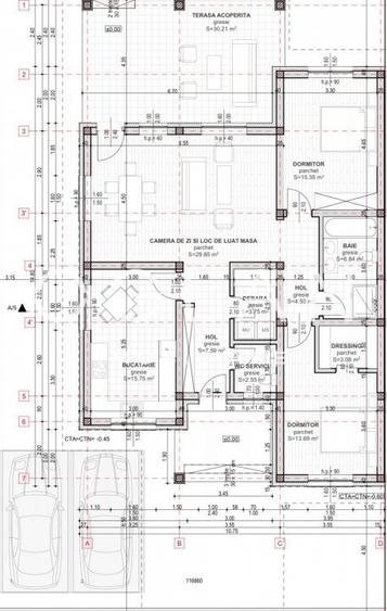 Casa tip duplex , curte libera 340 mp, Cristian - 19