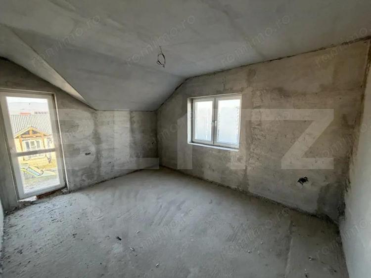 Casa P+1 semifinisata, 250 mp, garaj, teren generos - 17