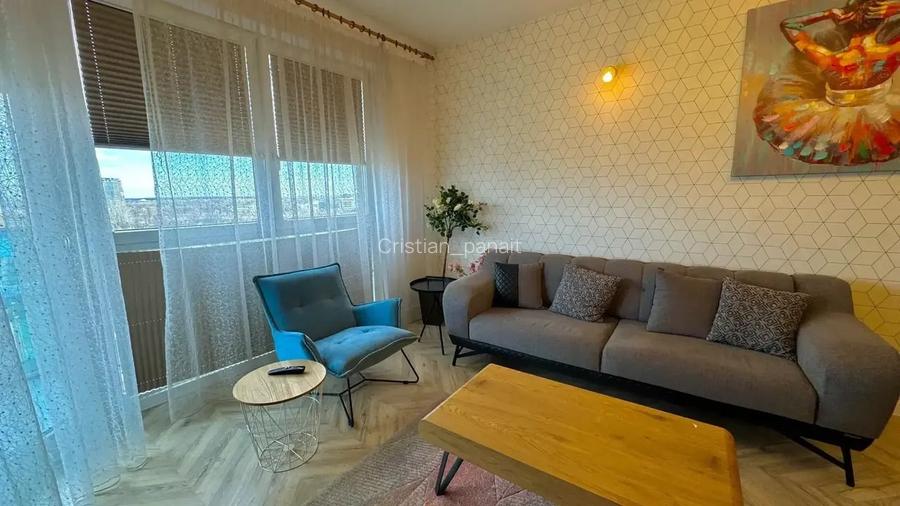 Apartament cu 2 camere semidecomandat, mobilat în Floreasca Apartament cu 2 camere semidecomandat, mobilat în Floreasca