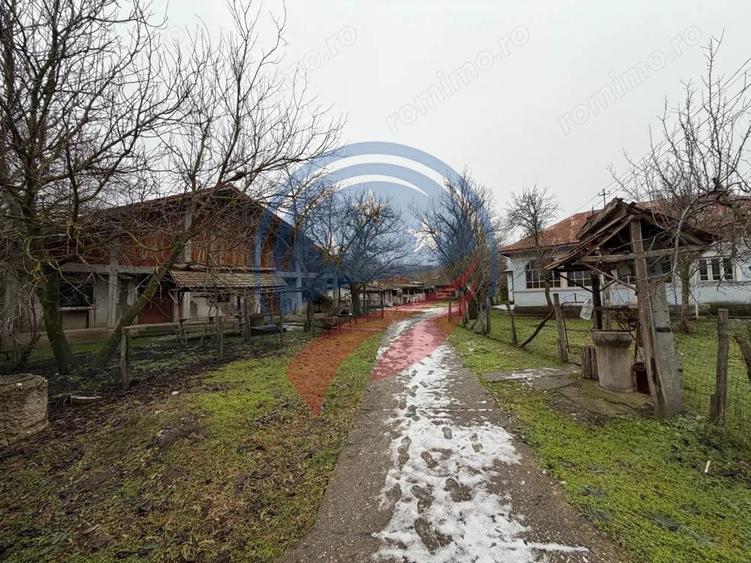 CASA CU TEREN 2500 MP LA 23 KM DE CRAIOVA CU TEAVA DE GAZE - 7