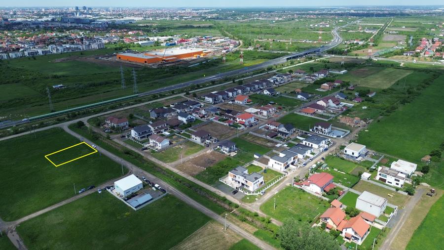 Teren pentru casa, Mosnita la intrare dinspre Timisoara - 2