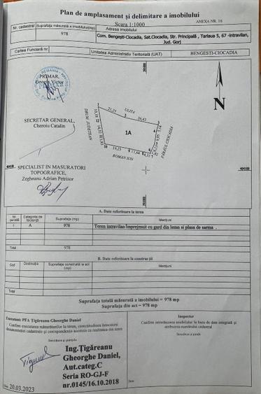 TEREN DE VÂNZARE BENGEȘTI CIOCADIA, Groj - 3