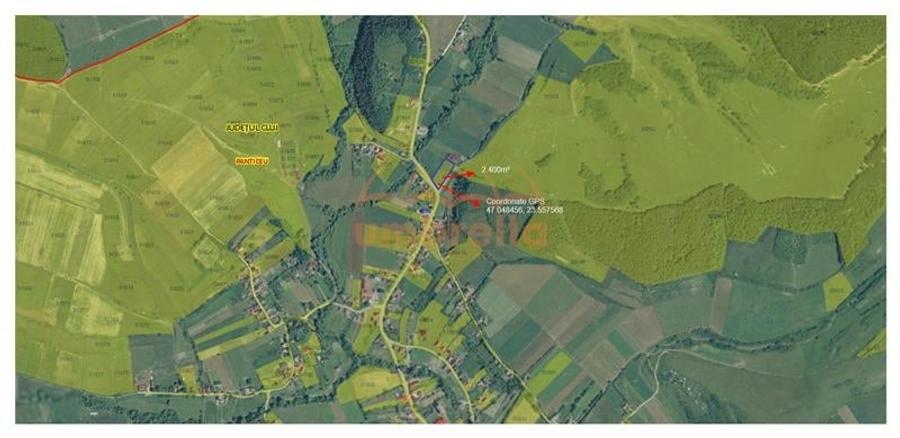 Teren de vanzare teren extravilan 2.400/?/15 /? Panticeu ! - 4