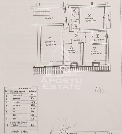 Apartament 3 camere, modern,zona Lipovei - 15
