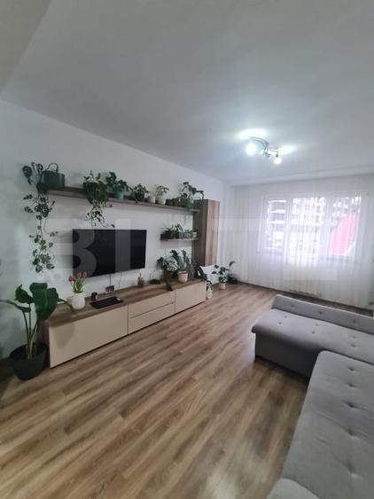 Apartament mobilat si utilat, 2 camere, 54 mp utili, parcare, zona Roata Faget - 1