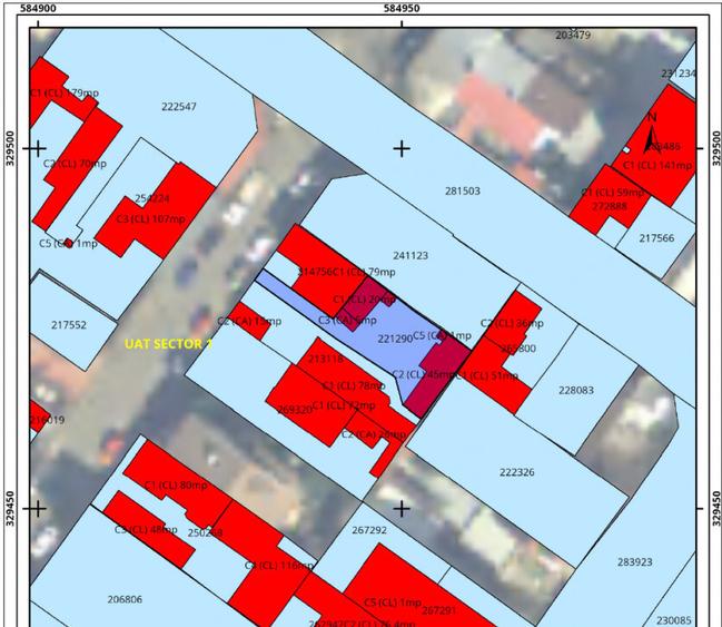Teren 201 mp Domenii cu casa mica renovabila ?i draft proiect P+2 - 2