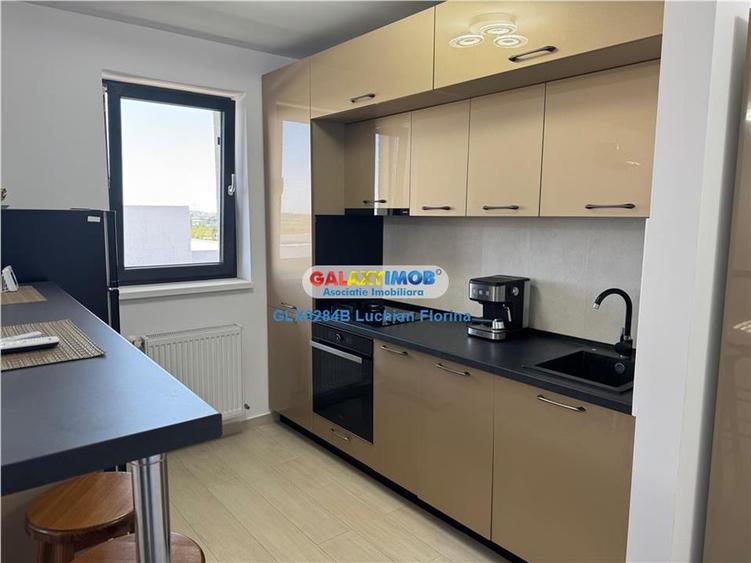 Apartament cu 2 camere semidecomandat, mobilat în Theodor Pallady