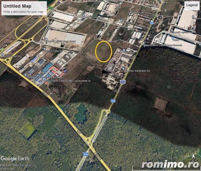 Teren Stefanestii de Jos soseaua de centura Bucuresti - 1