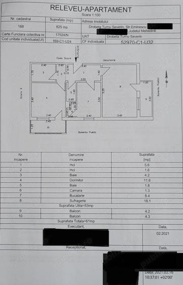 Apartament 2 camere decomandat - 1